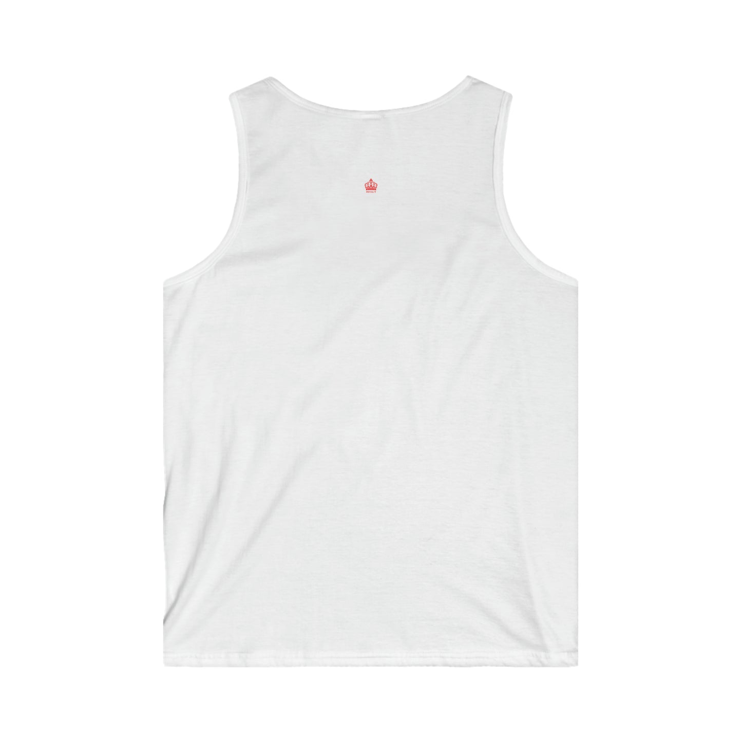 Men's White Softstyle Tank Top