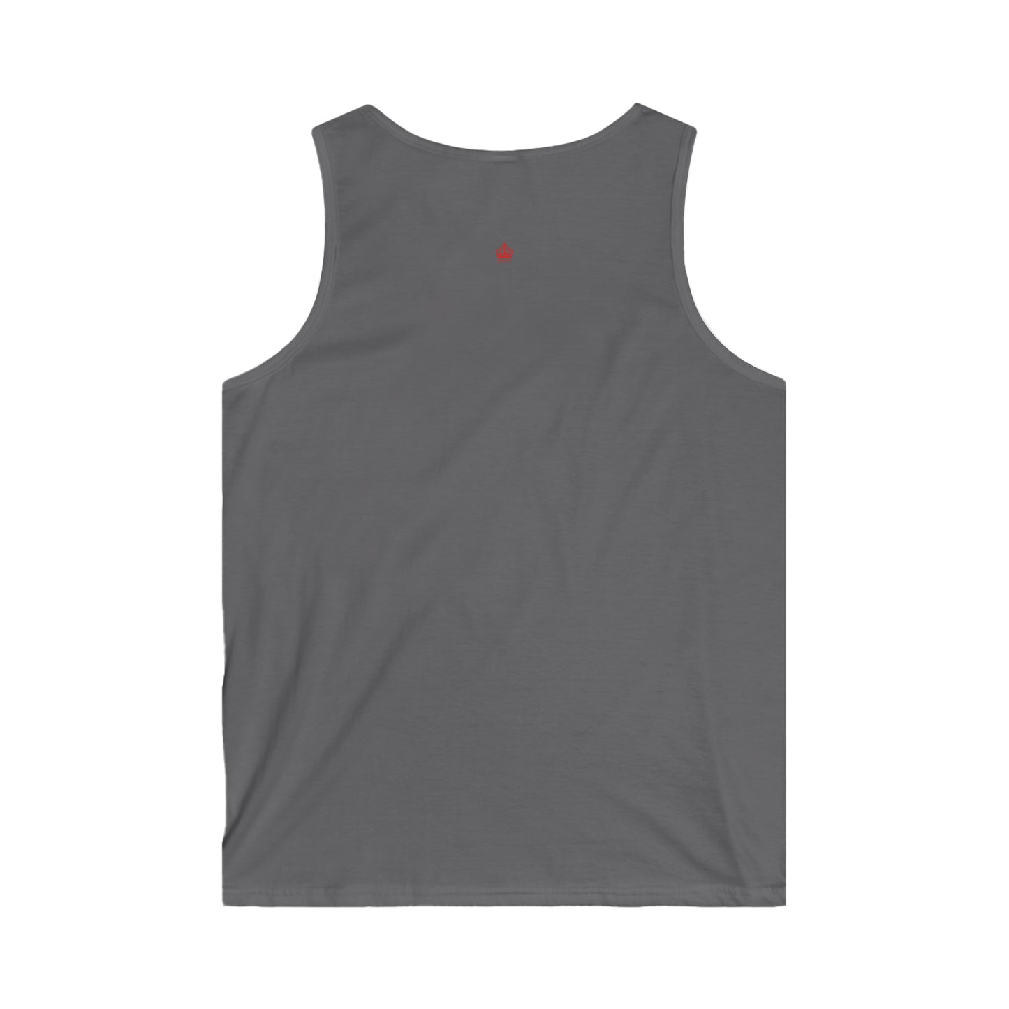 Men's Charcoal Grey Softstyle Tank Top