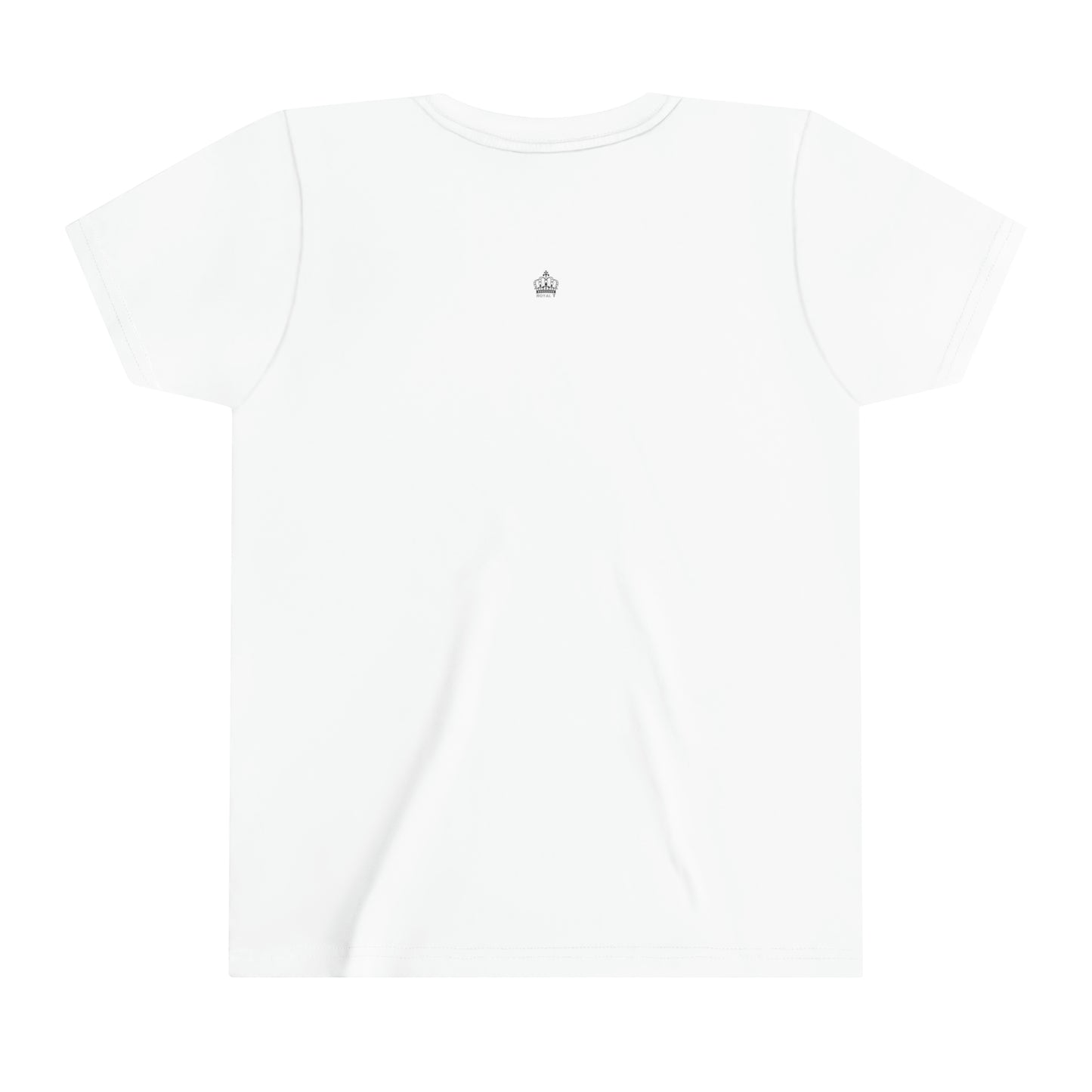 White Youth Short Sleeve Tee