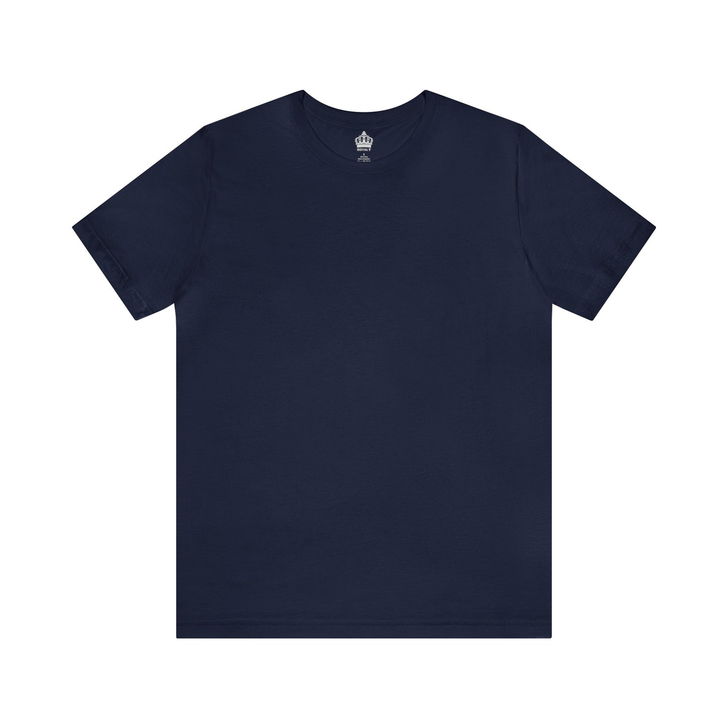 Unisex Jersey Short Sleeve Navy Blue T Shirt