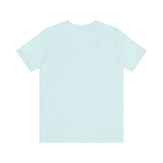 Unisex Jersey Short Sleeve Heather Prism Ice Blue T Shirt