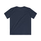 Navy Blue - Childrens Unisex Softstyle T Shirt - Navy Blue Royal T