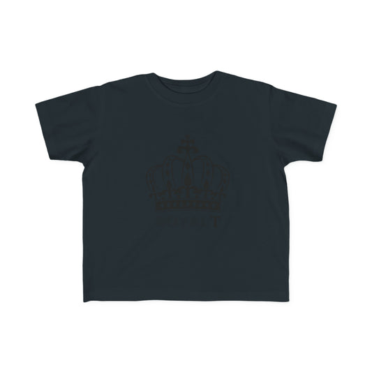 Black - Toddler's Fine Jersey Tee - Black Royal T