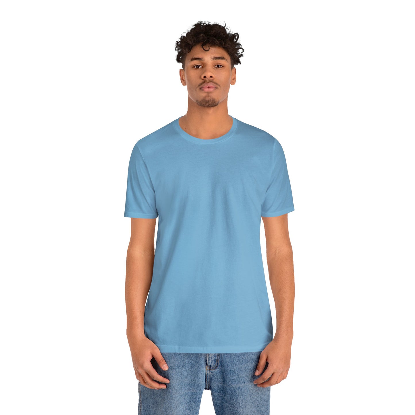 Unisex Jersey Short Sleeve Ocean Blue T Shirt