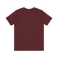 Maroon - Unisex Jersey Short Sleeve T Shirt - Burgundy Royal T