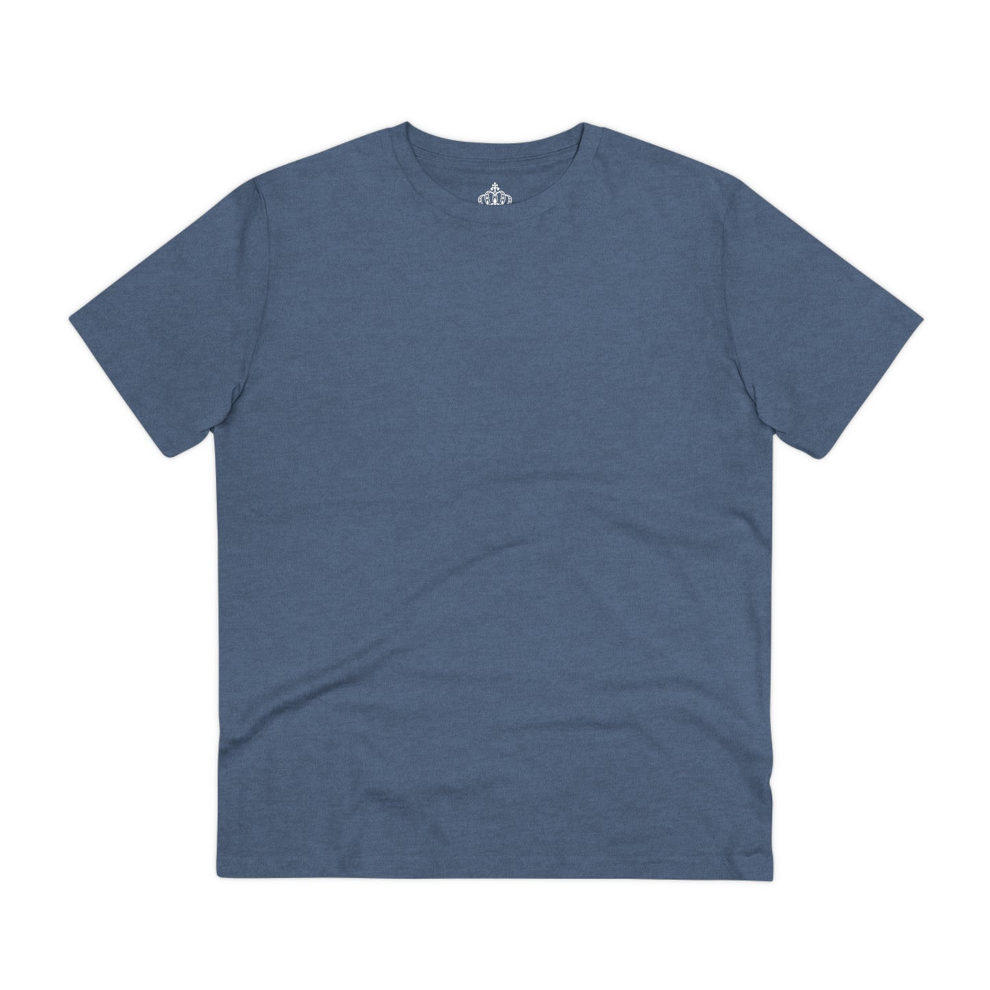 Dark Heather Blue - Organic Creator T-shirt - Unisex