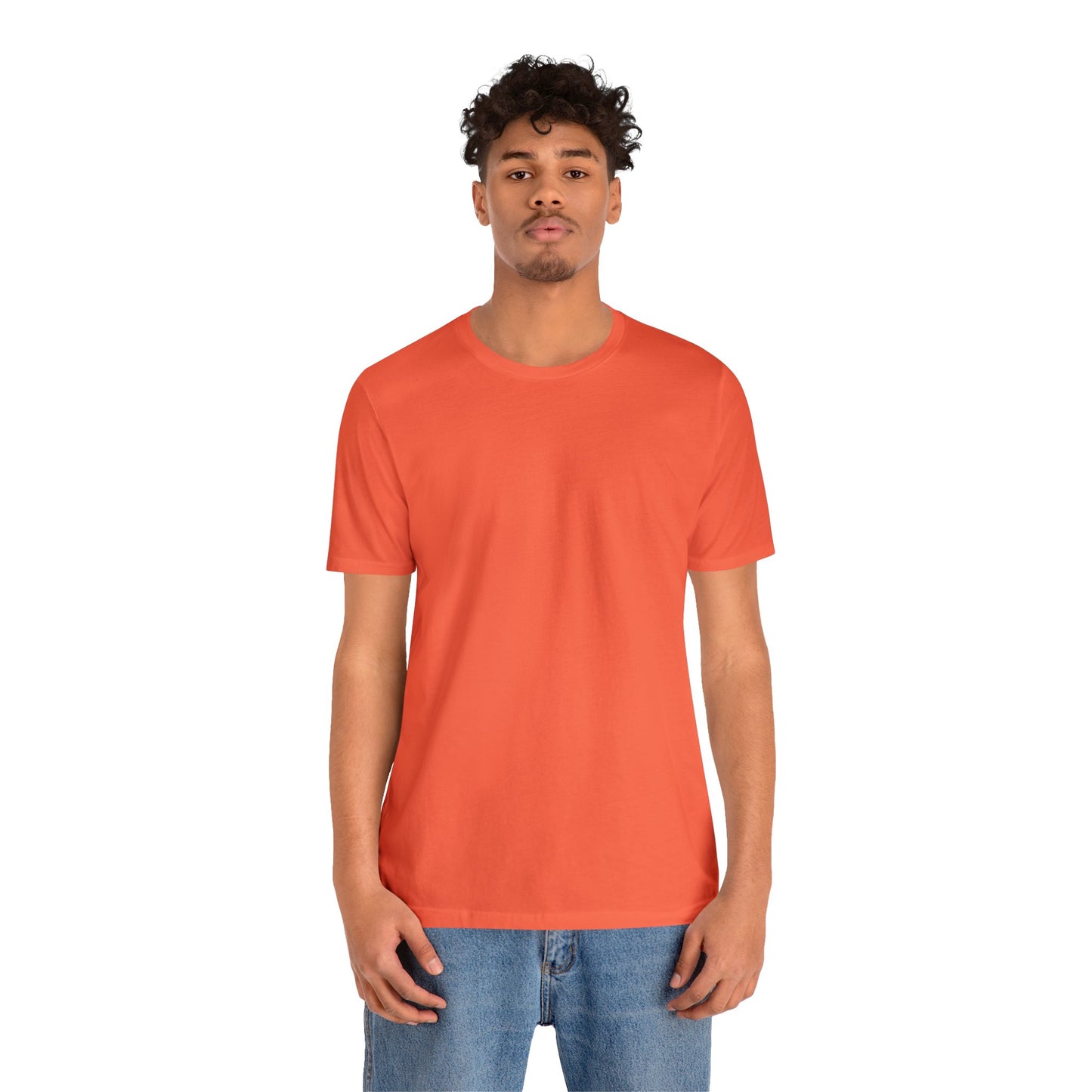 Unisex Jersey Short Sleeve Coral T Shirt