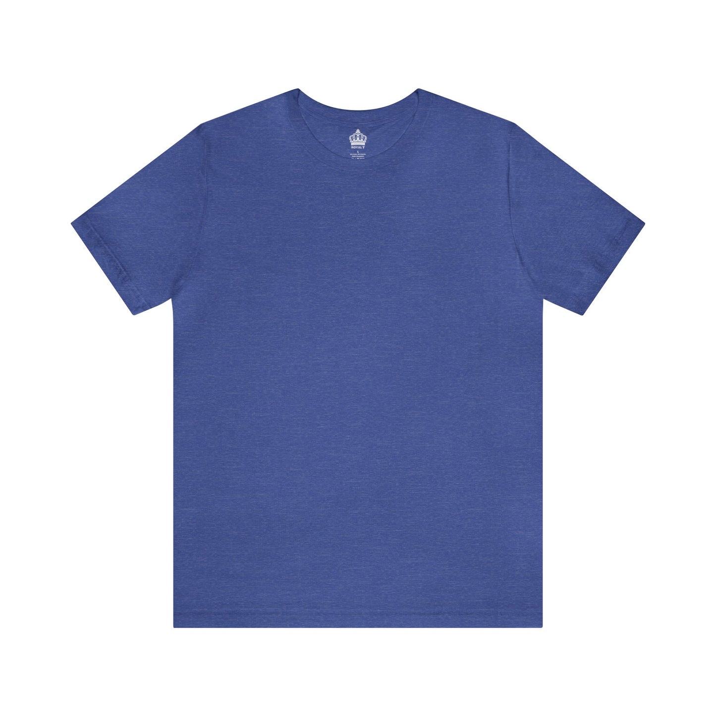 Unisex Jersey Short Sleeve Heather True Royal Blue T Shirt