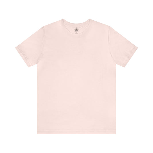 Unisex Jersey Short Sleeve Soft Pink T Shirt