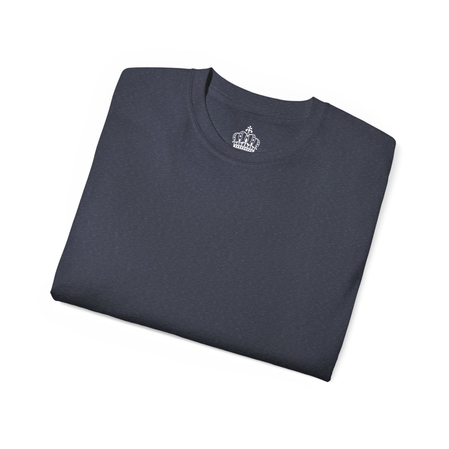 Heather Navy Unisex Ultra Cotton Tee