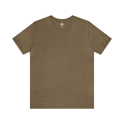 Unisex Jersey Short Sleeve Heather Olive T Shirt