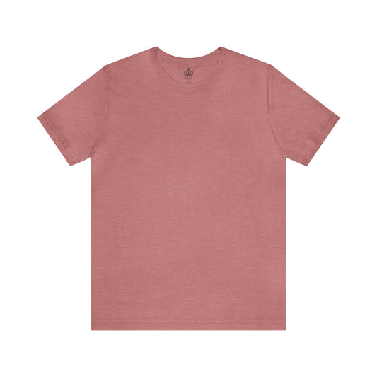 Unisex Jersey Short Sleeve Heather Mauve T Shirt