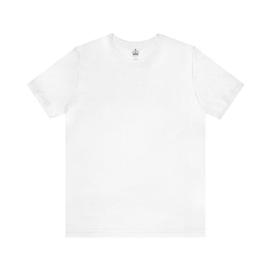Unisex Jersey Short Sleeve White T Shirt