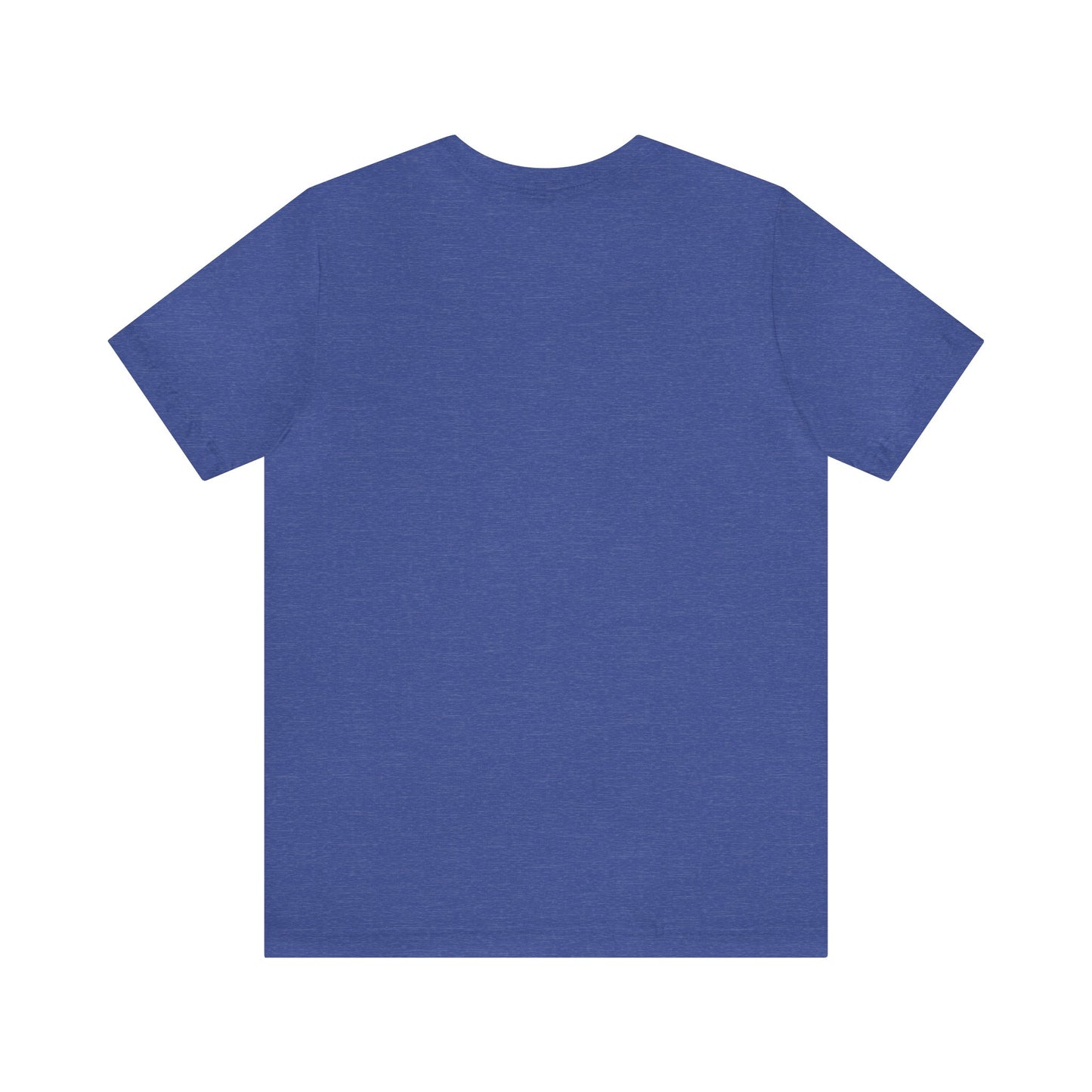 Unisex Jersey Short Sleeve Heather True Royal Blue T Shirt