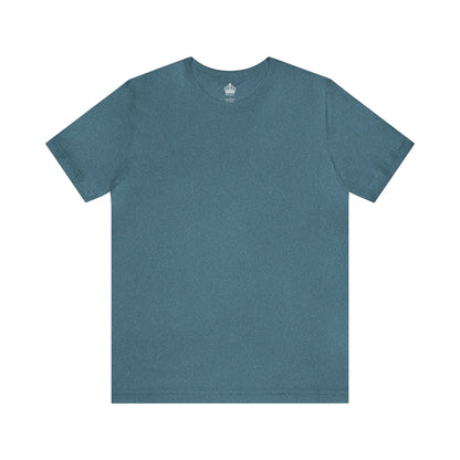 Unisex Jersey Short Sleeve Heather Deep Teal T Shirt