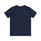 Unisex Jersey Short Sleeve Navy Blue T Shirt