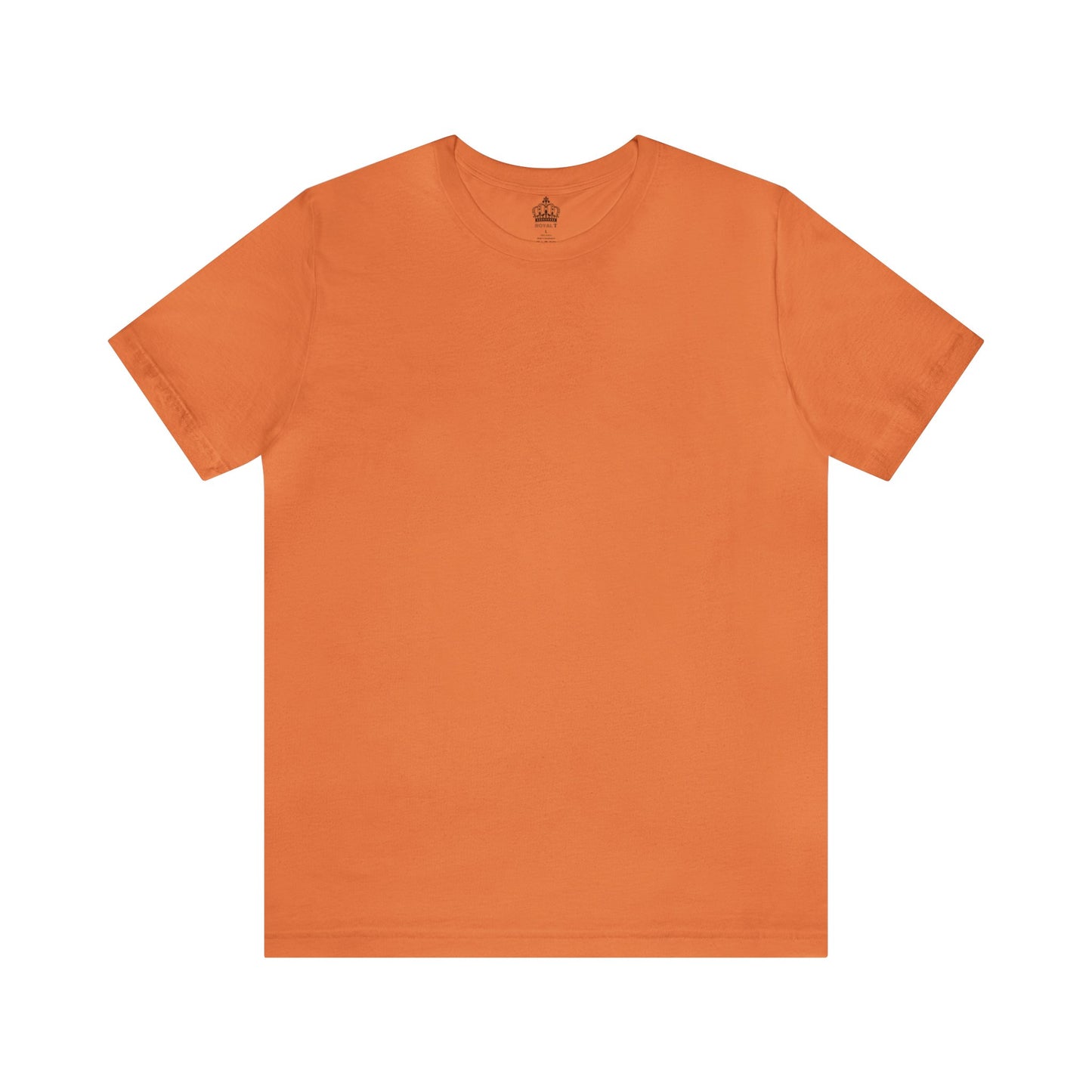 Unisex Jersey Short Sleeve Burnt Orange T Shirt