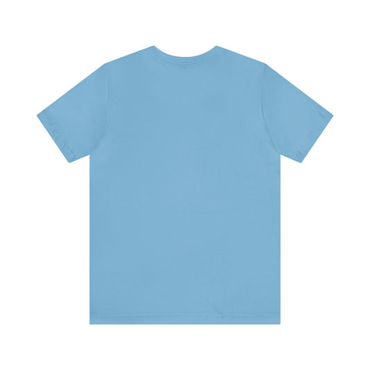 Unisex Jersey Short Sleeve Ocean Blue T Shirt