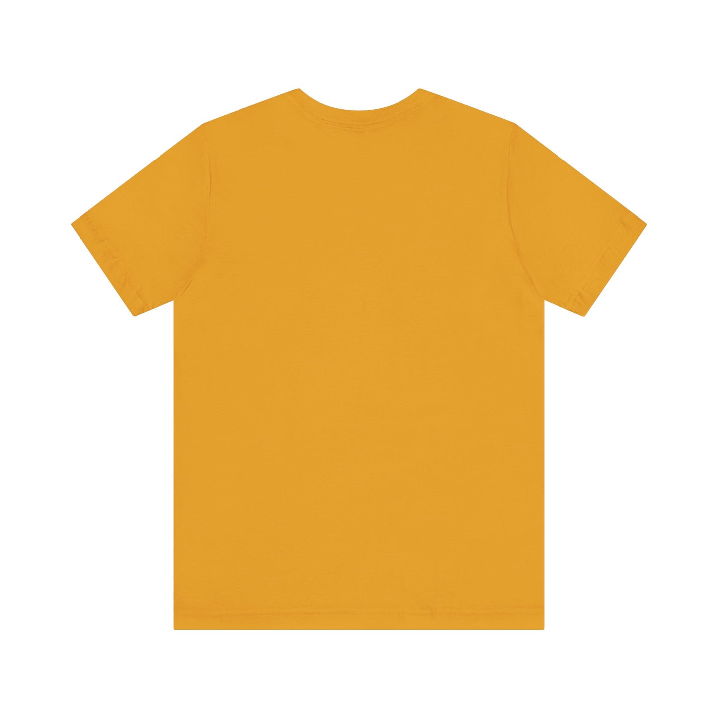 Mustard - Unisex Jersey Short Sleeve T Shirt - Golden Yellow Royal T