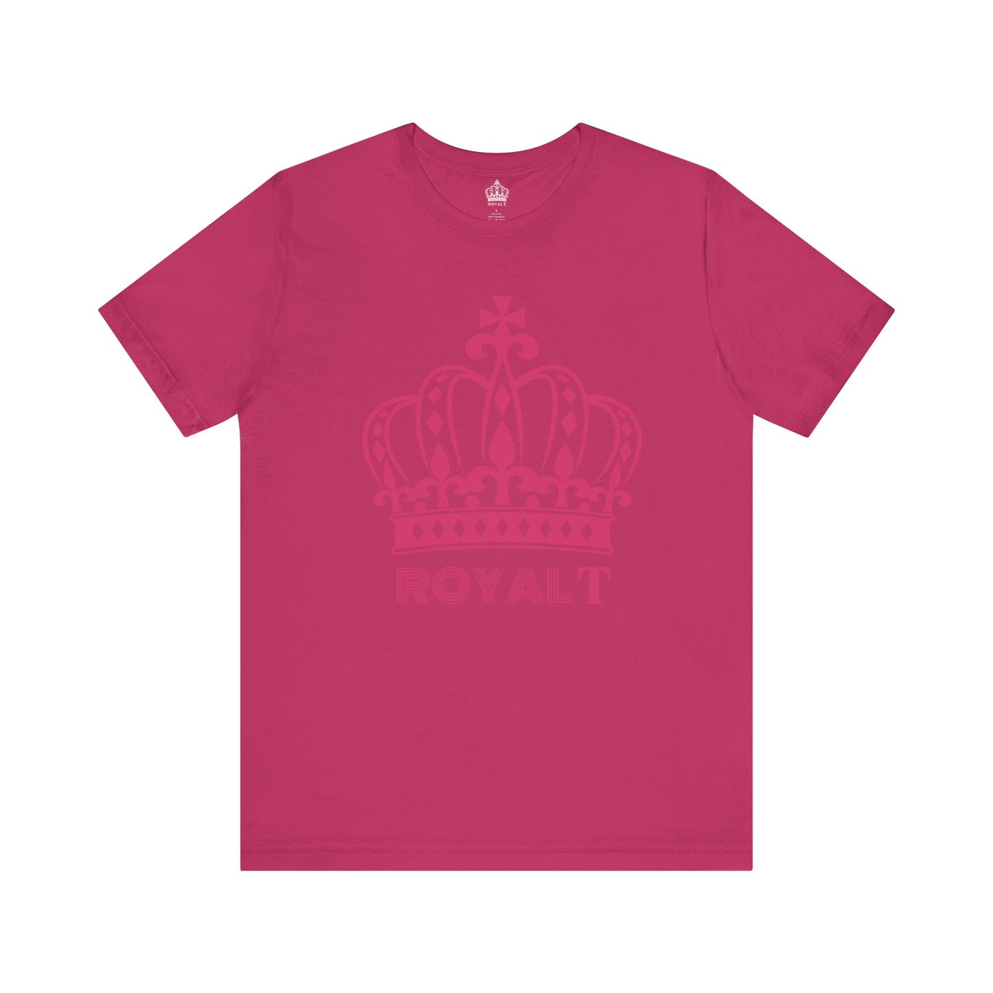 Berry Pink - Unisex Jersey Short Sleeve T Shirt - Berry Pink Royal T
