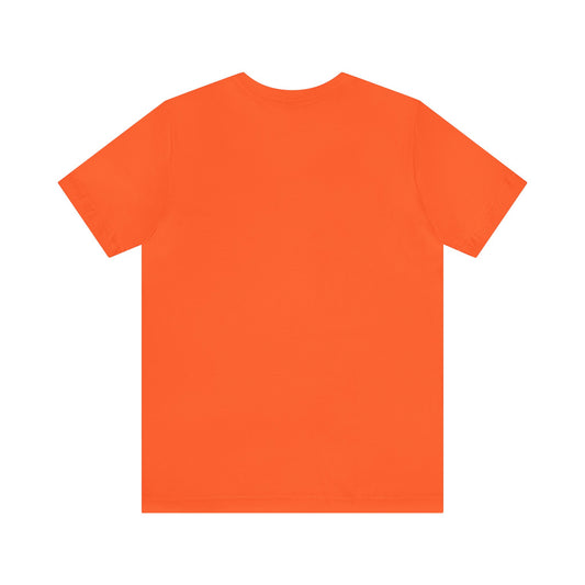 Unisex Jersey Short Sleeve Orange T Shirt