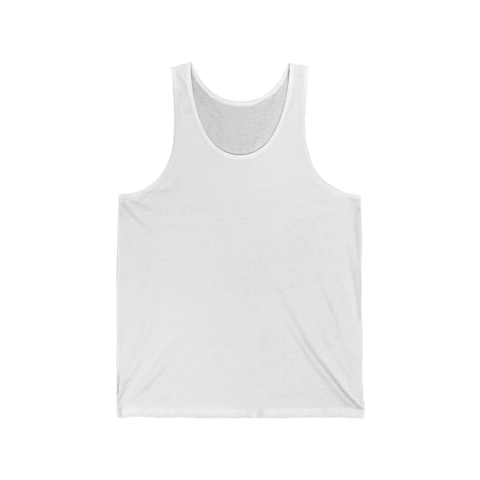 White Jersey Tank - Unisex