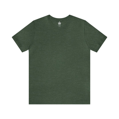 Unisex Jersey Short Sleeve Heather Forest Green T Shirt