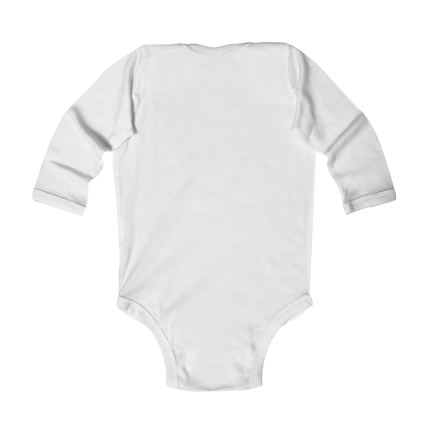 Babies Long Sleeve Bodysuit - Red Royal T