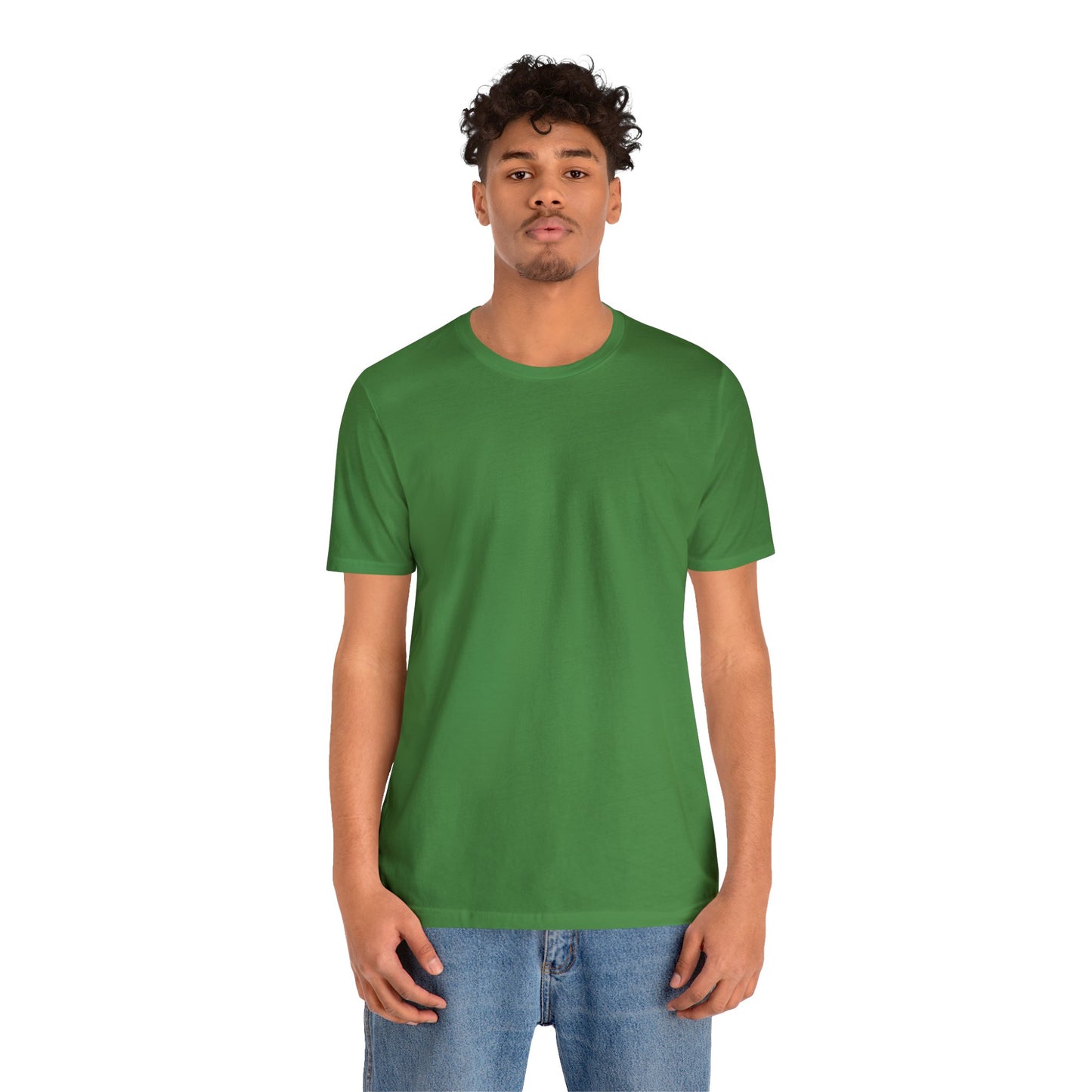 Unisex Jersey Short Sleeve Leaf Green T Shirt