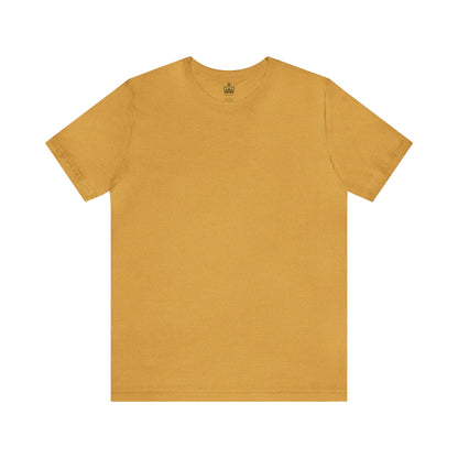 Unisex Jersey Short Sleeve Heather Mustard T Shirt