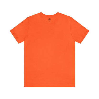 Unisex Jersey Short Sleeve Orange T Shirt