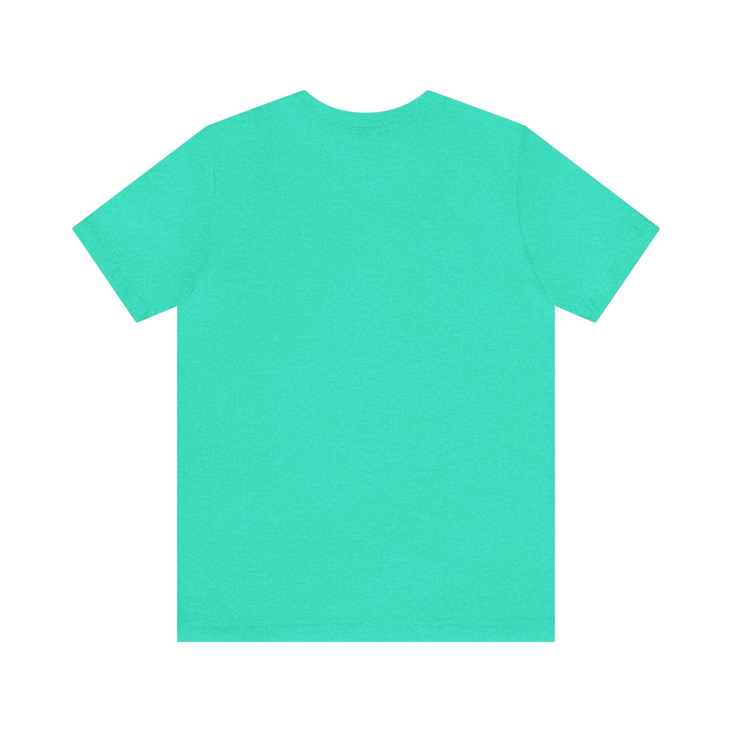 Unisex Jersey Short Sleeve Heather Sea Green T Shirt