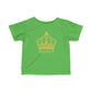Babies Fine Jersey Tee- Yellow Royal T Logo