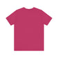 Berry Pink - Unisex Jersey Short Sleeve T Shirt - Berry Pink Royal T