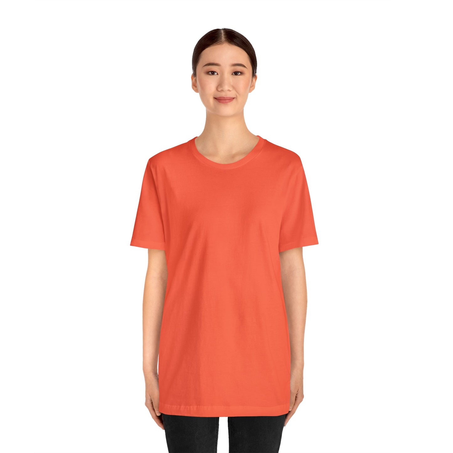 Unisex Jersey Short Sleeve Coral T Shirt