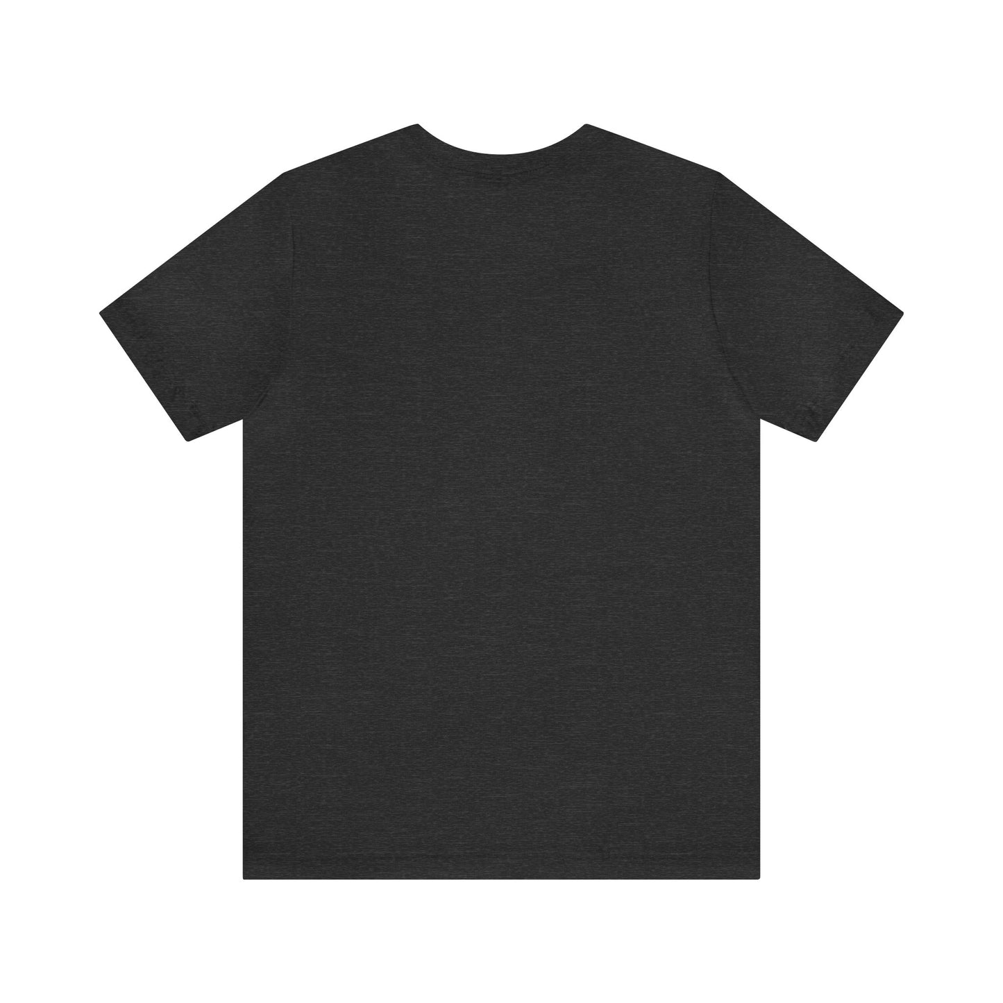 Unisex Jersey Short Sleeve Dark Heather Grey T Shirt