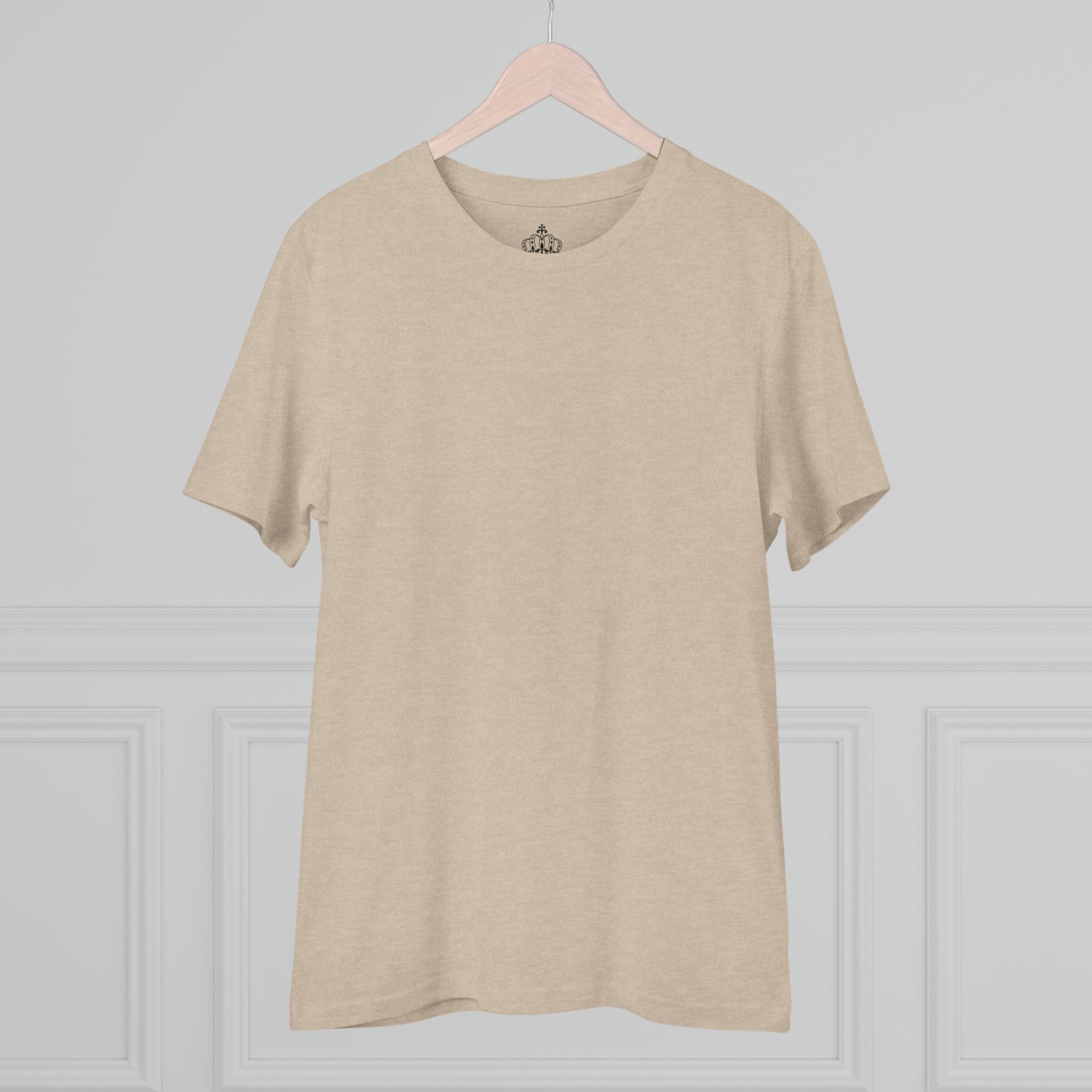 Heather Sand Brown - Organic Creator T-shirt - Unisex