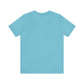 Unisex Jersey Short Sleeve Turquoise Blue T Shirt