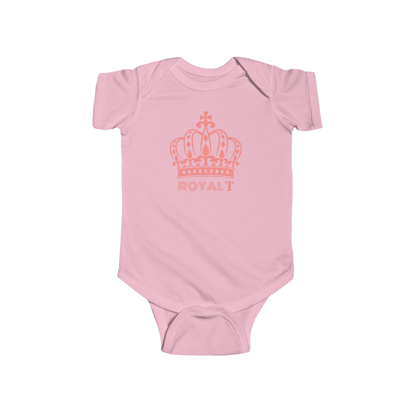 Babies Fine Jersey Bodysuit - Pink Royal T