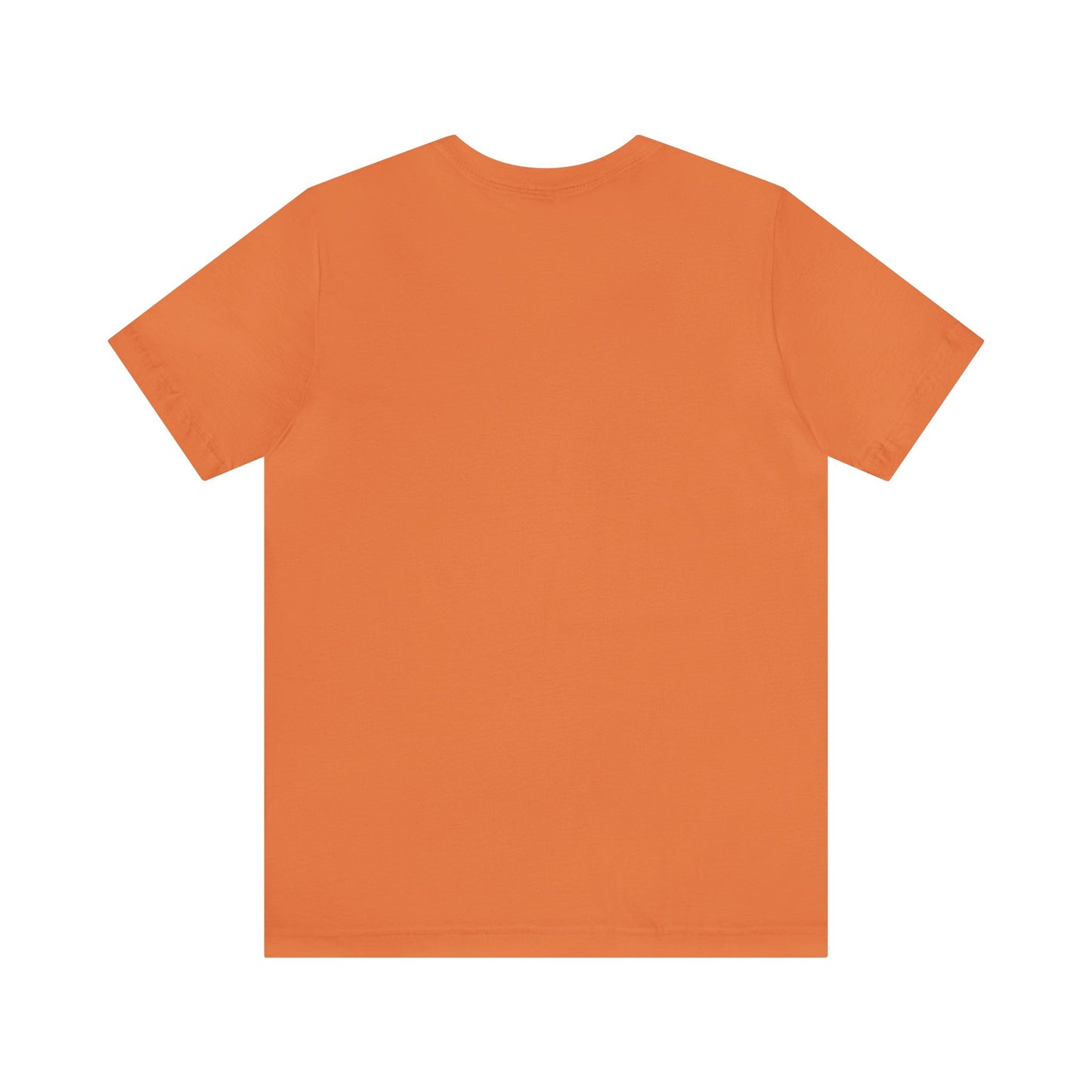 Unisex Jersey Short Sleeve Burnt Orange T Shirt