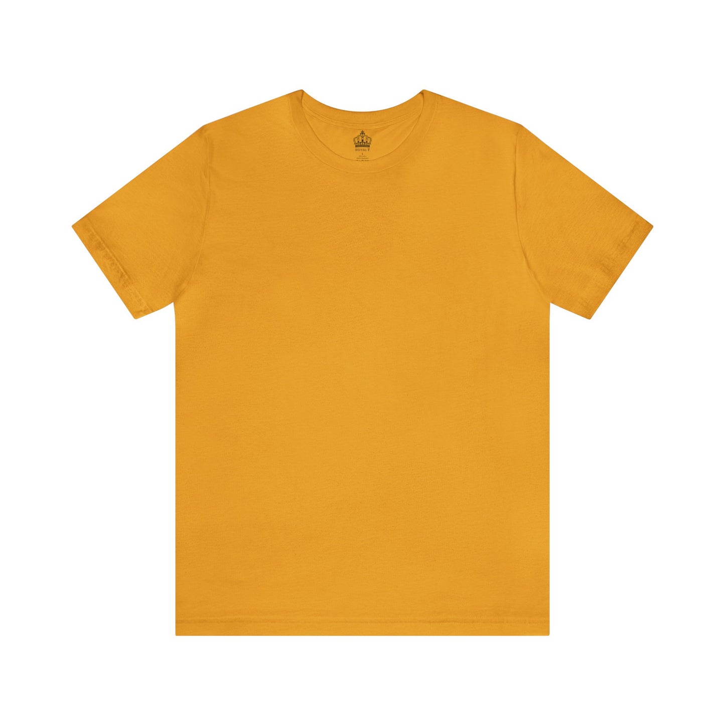 Unisex Jersey Short Sleeve Mustard T Shirt