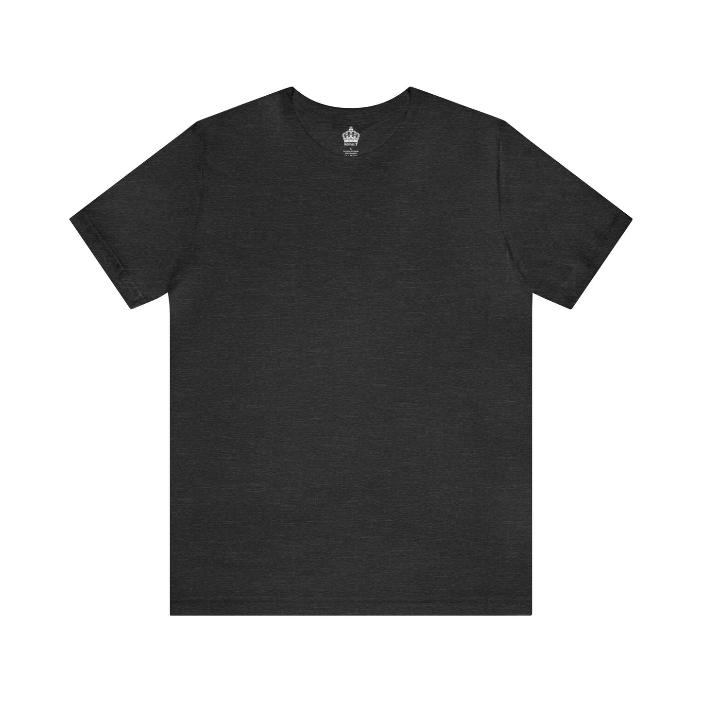 Unisex Jersey Short Sleeve Dark Heather Grey T Shirt