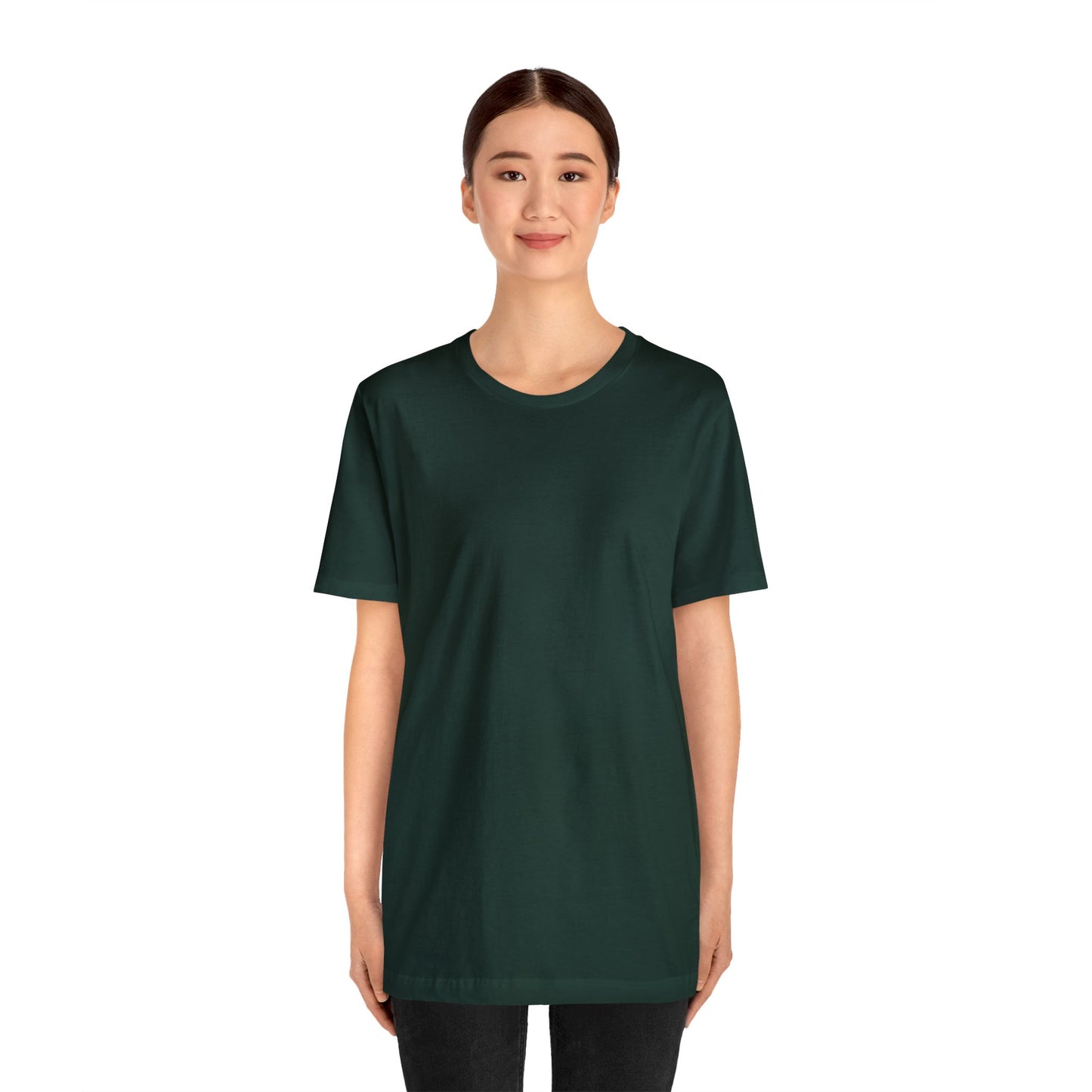 Unisex Jersey Short Sleeve Forest Green T Shirt