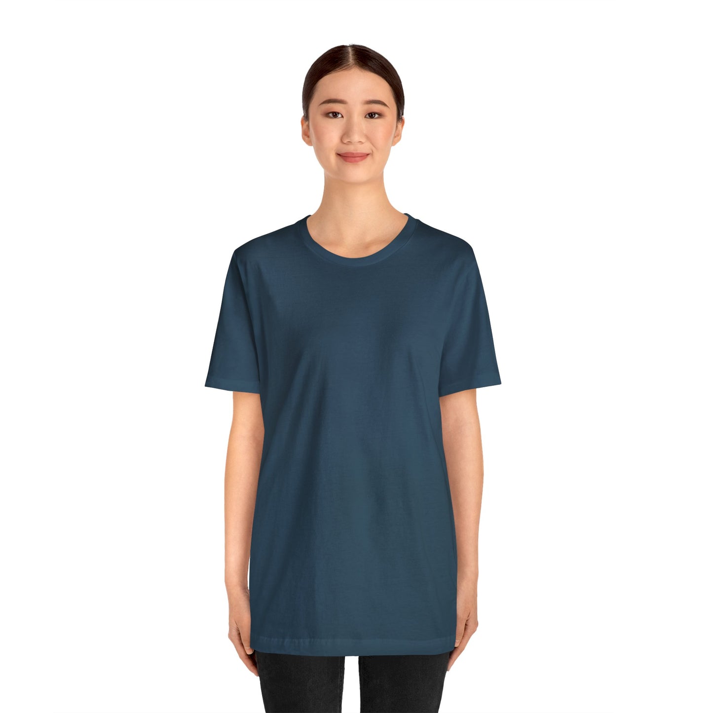 Unisex Jersey Short Sleeve Deep Teal T Shirt