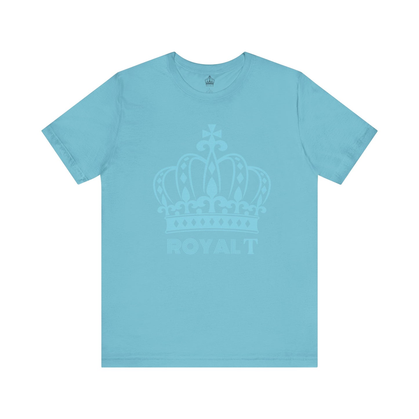 Turquoise Blue - Unisex Jersey Short Sleeve T Shirt - Light Blue Royal T