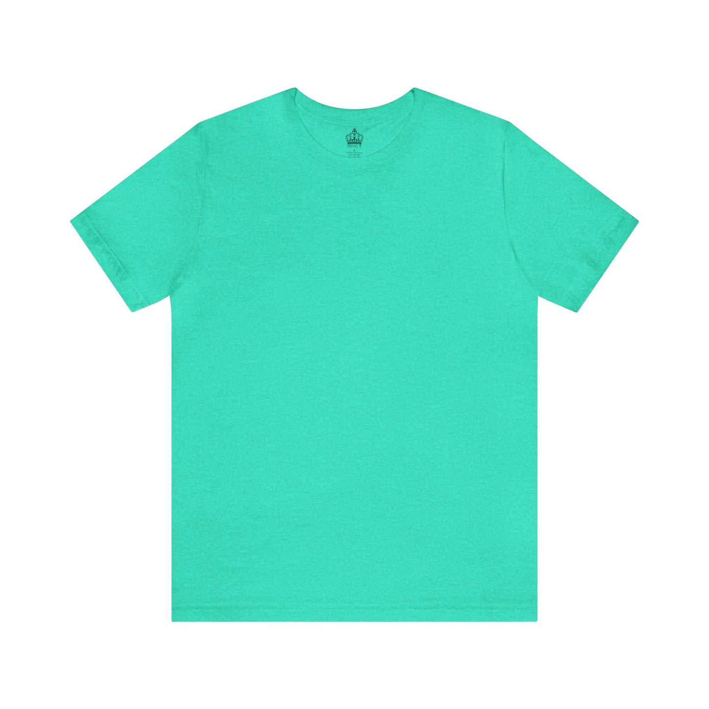 Unisex Jersey Short Sleeve Heather Sea Green T Shirt