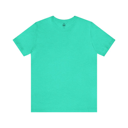 Unisex Jersey Short Sleeve Heather Sea Green T Shirt