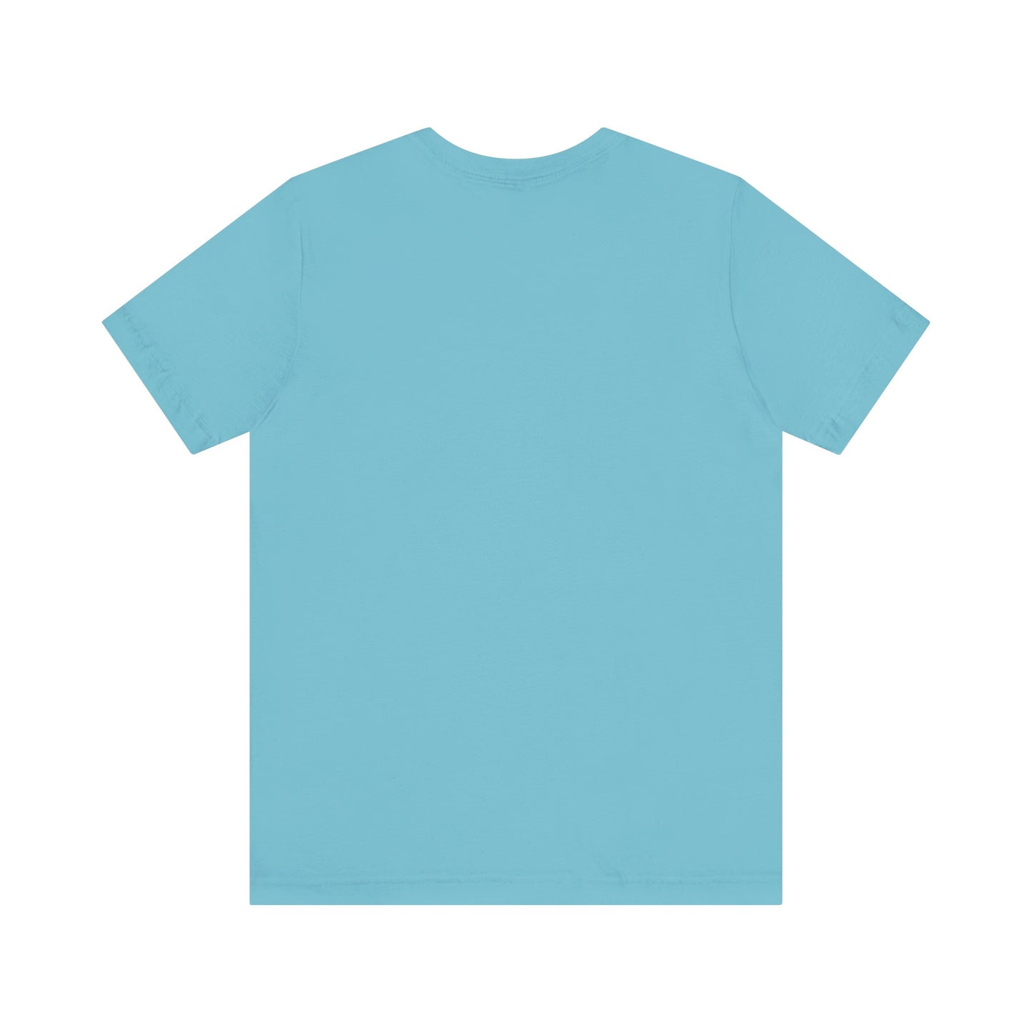 Turquoise Blue - Unisex Jersey Short Sleeve T Shirt - Light Blue Royal T