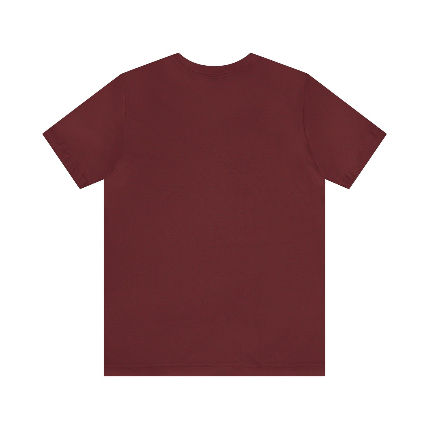 Unisex Jersey Short Sleeve Heather Cardinal Maroon T Shirt