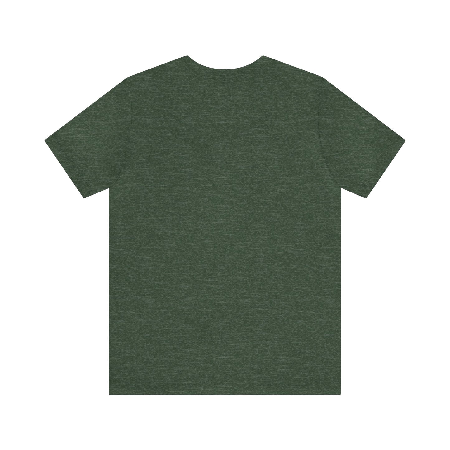 Unisex Jersey Short Sleeve Heather Forest Green T Shirt